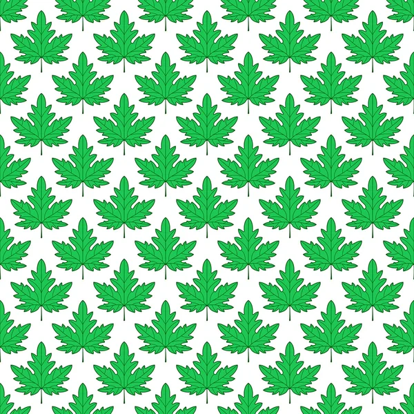 Maple leaf pattern — Stok Vektör