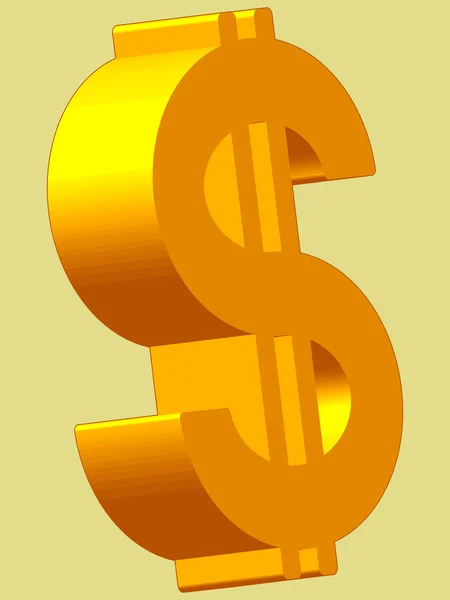 Символ доллара США — стоковый вектор
