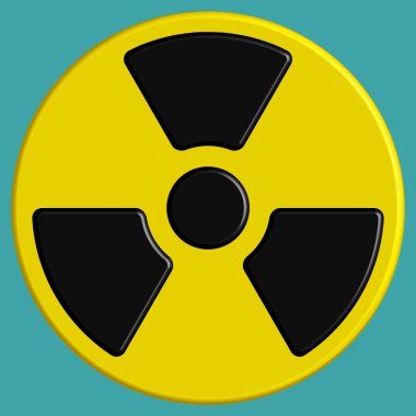 Tehlike işareti radyasyon sembolü