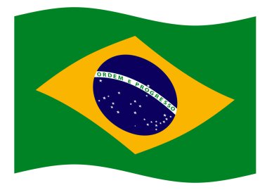 Brezilya bayrağı sallıyor