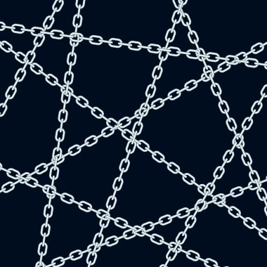 abstract chain pattern clipart