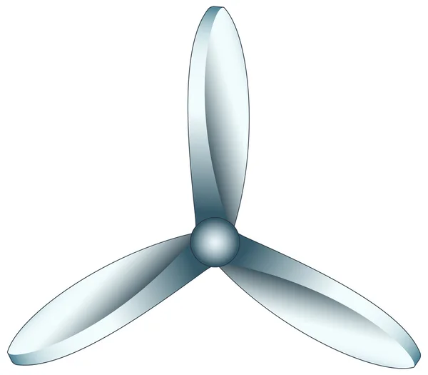 Ikon háromkaréjos propeller — Stock Vector