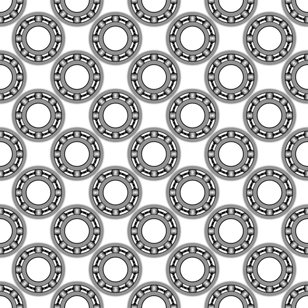 Pattern of the ball bearings — Stock Vector