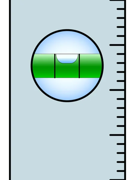 Icône de l'outil de niveau vertical — Image vectorielle