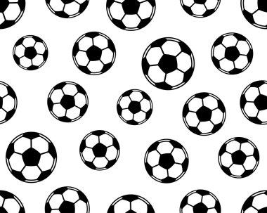 Futbol topları seamless modeli