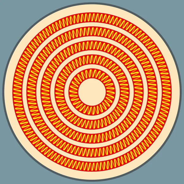 Calentador espiral brillante — Archivo Imágenes Vectoriales