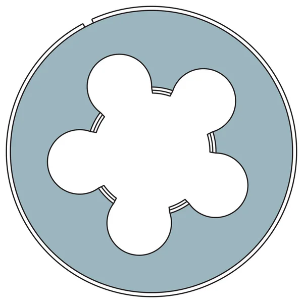 Rosca herramienta de matriz — Archivo Imágenes Vectoriales