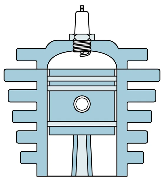 Icono del motor — Archivo Imágenes Vectoriales