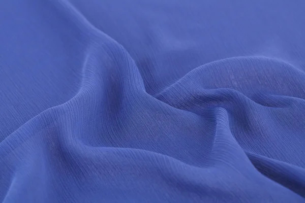 Blue fabric background — Stock Photo, Image