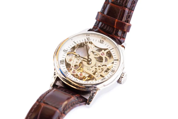 Wrist watch on white — Stock Photo, Image