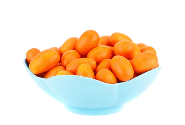 Kumquats in bowl — Stock Photo, Image