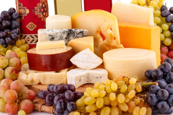Різний тип сиру — стокове фото