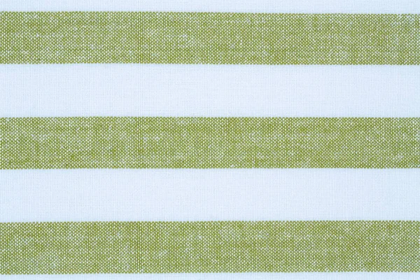 Green White Kitchen Towel Texture Background Horizontal Image — Stock Photo, Image