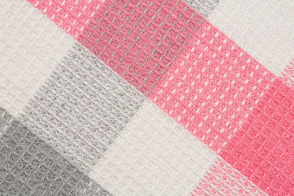 Kolorowy Ręcznik Kuchenny Tekstury Jako Tło Obraz Poziomy — Zdjęcie stockowe