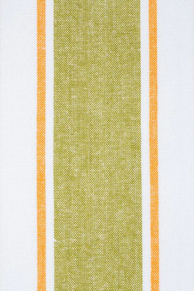 Green White Kitchen Towel Texture Background Vertical Image — Stock Photo, Image