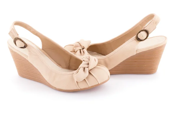 Scarpe beige — Foto Stock