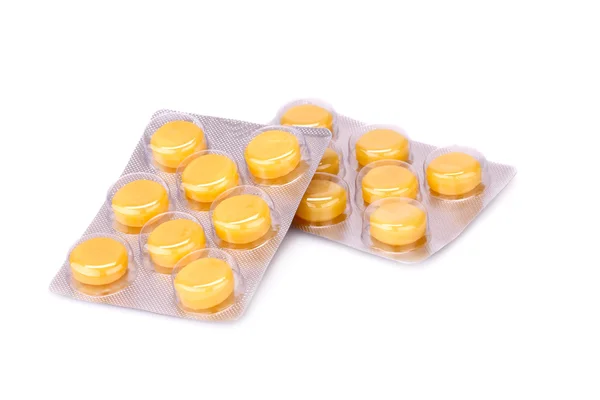 Tabletta csomagolásban — Stock Fotó