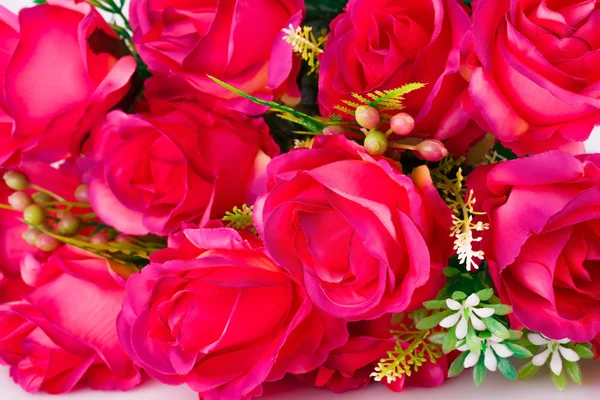 Rosas rojas imagen de primer plano — Foto de Stock