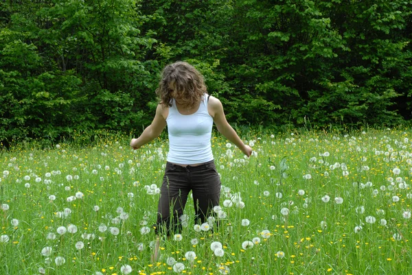 Relaxamento verde — Fotografia de Stock