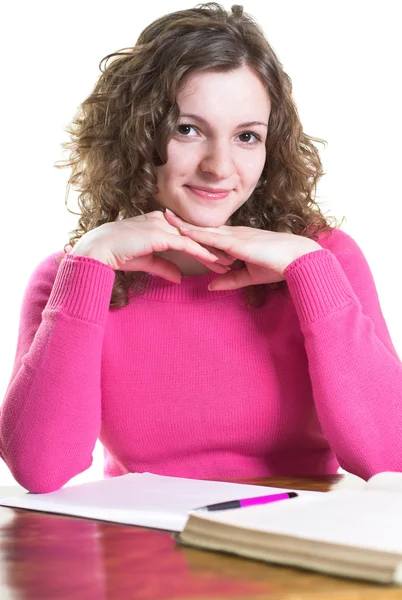 Bescheidene Studentin — Stockfoto