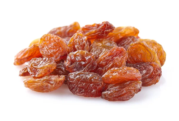 Heap raisins in closeup — Stock Photo, Image