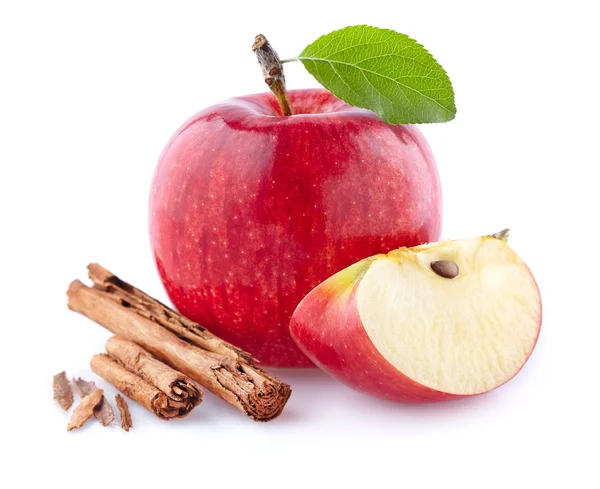 Äpplen med kanel — Stockfoto