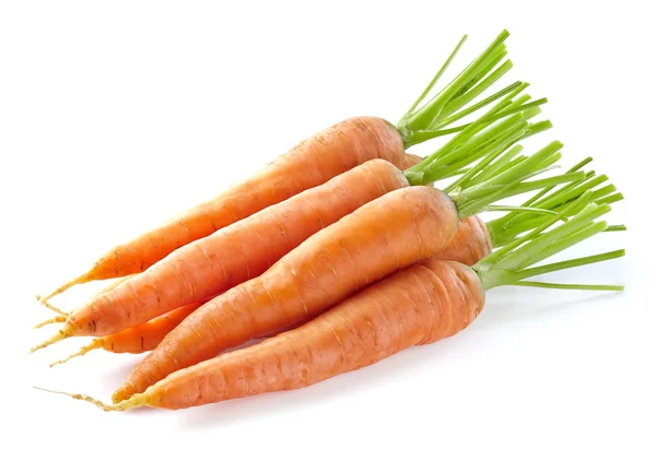 Fresh carrots in closeup — Stock Photo, Image