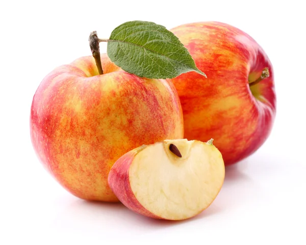 Sweet apples in closeup — Stock Photo, Image