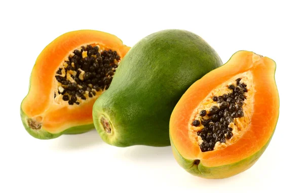 Papaya en primer plano — Foto de Stock