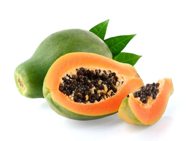 Friss papaya szelet — Stock Fotó