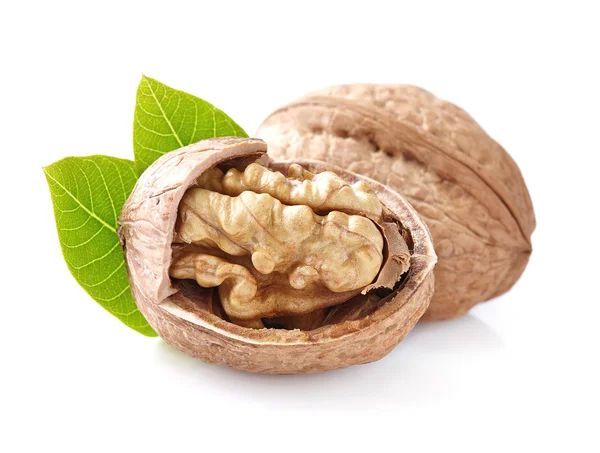 Walnuts in closeup — Stock Photo, Image