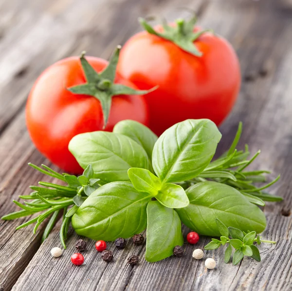 Tomate con especias — Foto de Stock