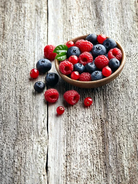 Berry on a wooden background — Stock Photo, Image