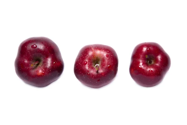 Rode heerlijke appels — Stockfoto