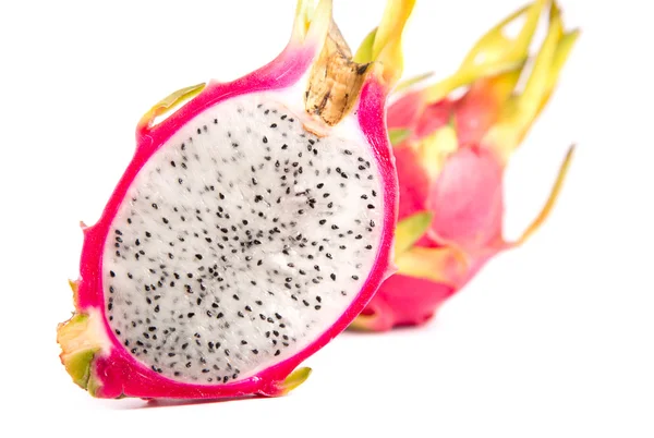 Cut section of dragon fruit — Stock Photo, Image