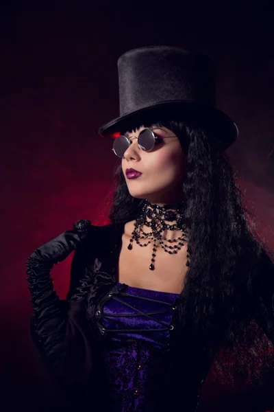 Zanaat vampir Gotik kız — Stok fotoğraf