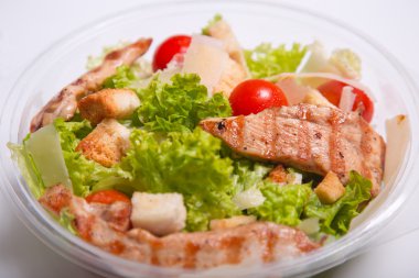 lezzetli Sezar salatası 