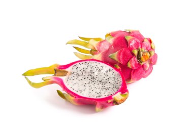 Bütün ve kesim dragon meyve