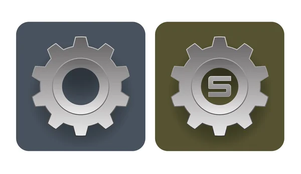 Iconos de artes industriales — Vector de stock