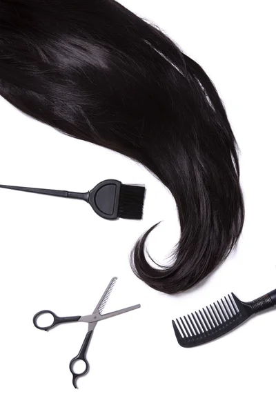 Hairdressing supplies isolated — Stock Photo, Image