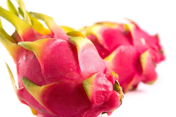 Two exotic dragon fruits — Stock Photo, Image