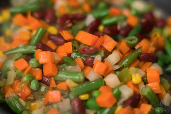 Texture of fresh tasty vegetables — Stock Photo, Image