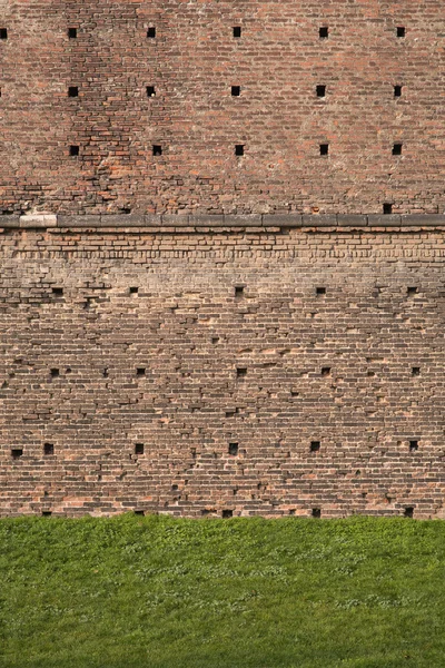 中世のれんが造りの壁テクスチャ — ストック写真