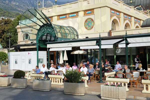 Famous Cafe de Paris in Monte Carlo