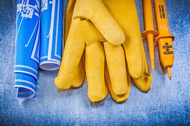 Elektrik test cihazı, koruyucu eldivenler