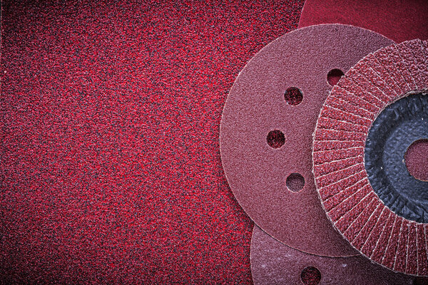 Abrasive flap wheels