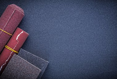 Aşındırıcı sünger ve kağıt rulo