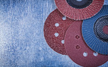 Sanding discs and grinding wheels clipart