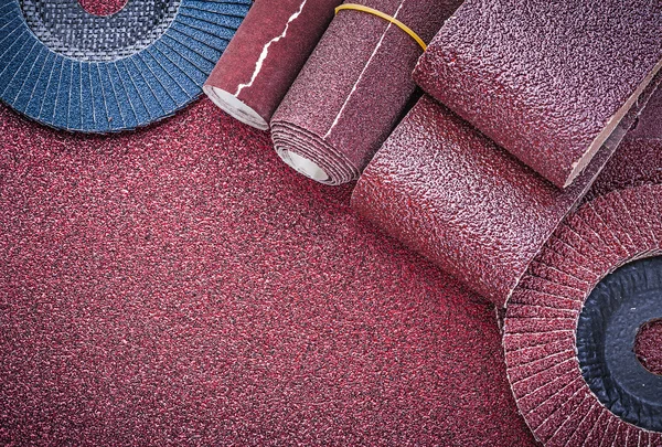 Composition of abrasive tools — Stock Image Composition of abrasive tools Stock Image