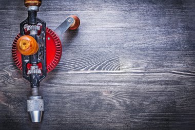 Vintage taşınabilir matkap